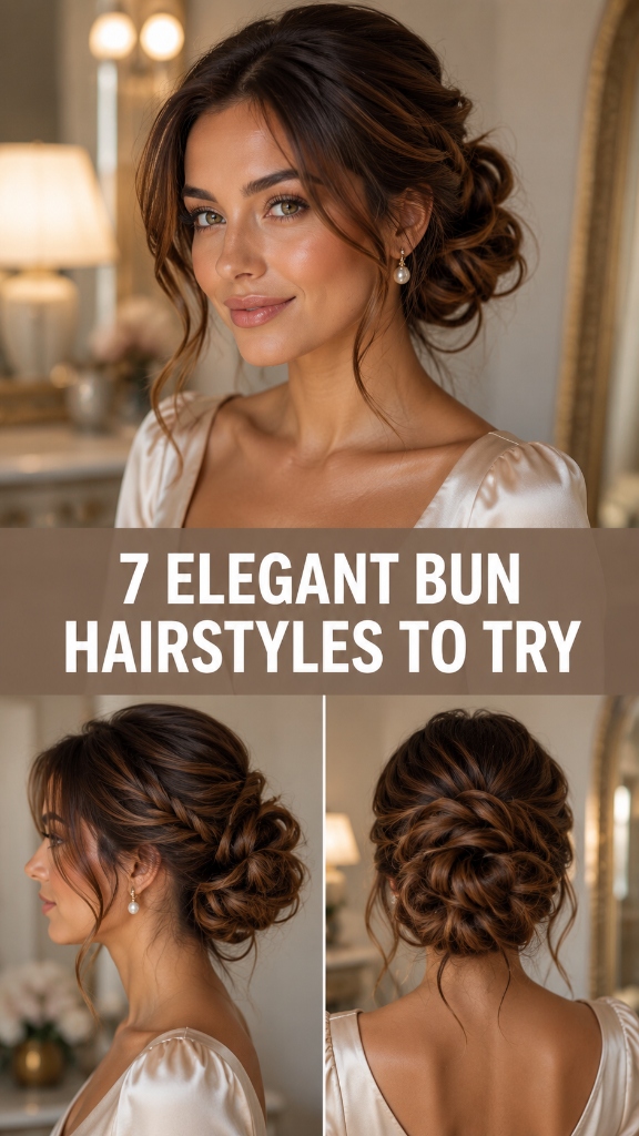 7 Elegant Bun Hairstyles to Try for Weddings, Galas & Everyday Glam