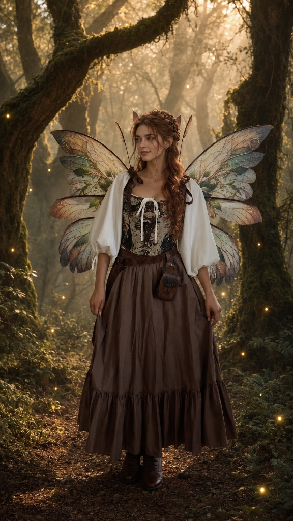 Enchanted Woodland Fairy Aesthetic: Cottagecore Corset & Ethereal Fantasy Styling Guide