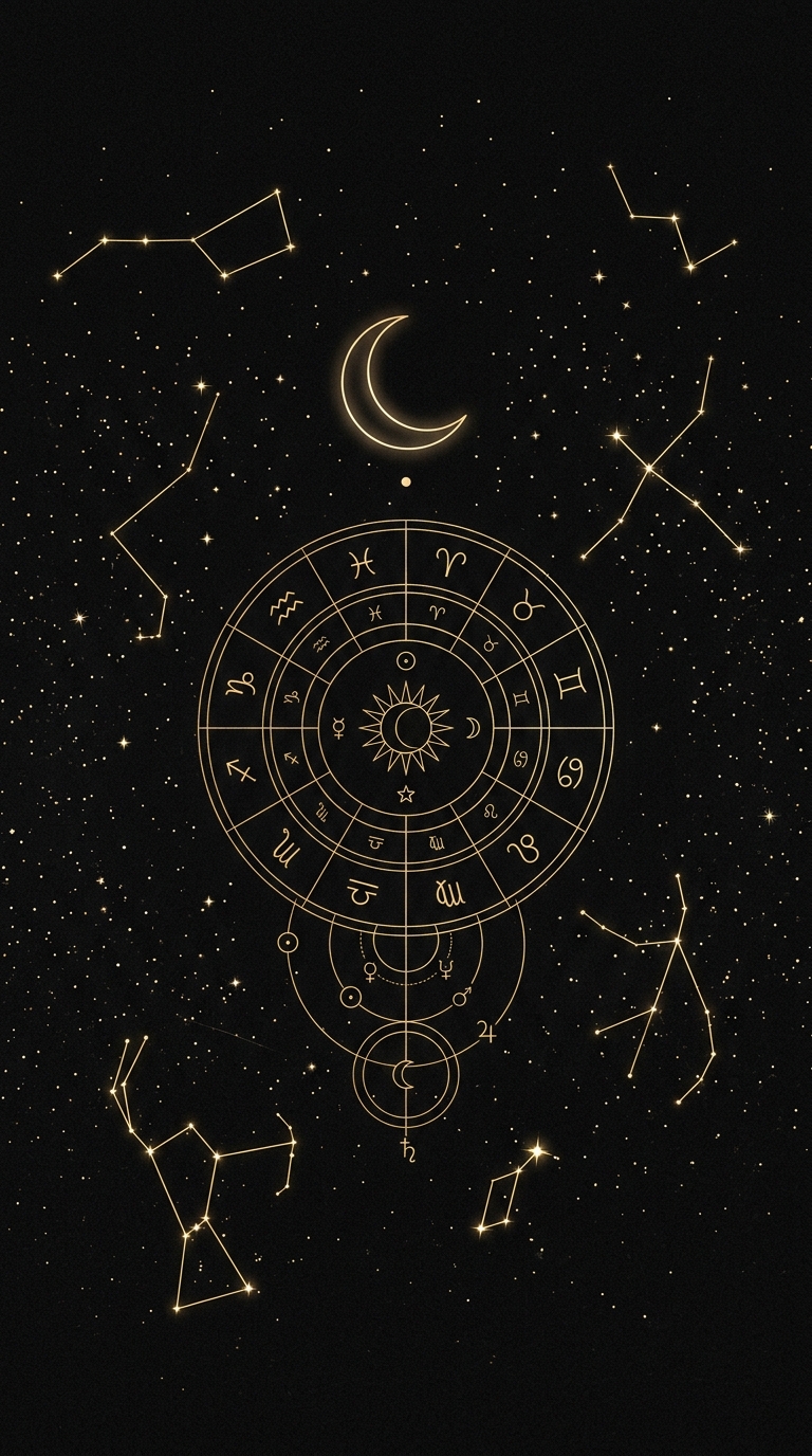 Aesthetic Dark Celestial Starry Wallpapers for iPhone